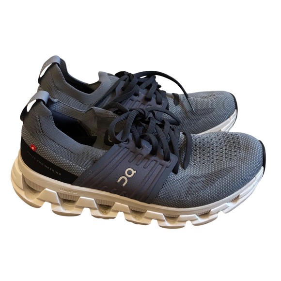 On Cloudswift 3 Running Shoes Metal/White 3WD10451199 Women's Size 8 - Picture 3 of 11